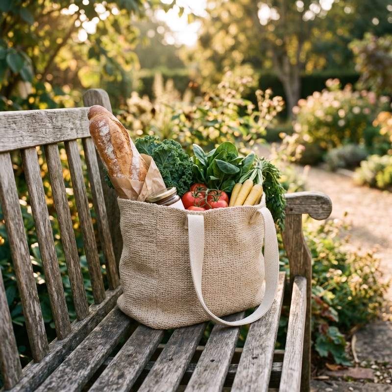 Bolsa tote artesanal